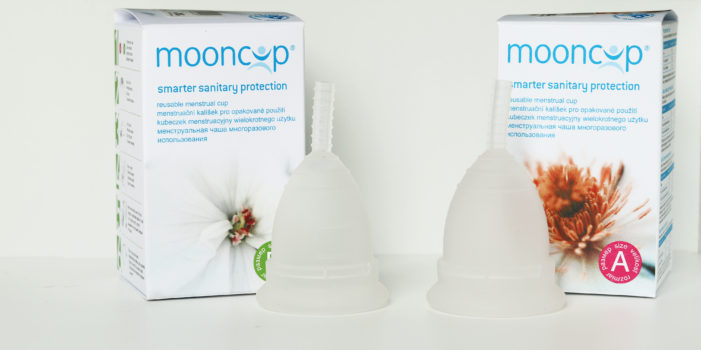 mooncup - kubeczek menstruacyjny zamiast podpasek